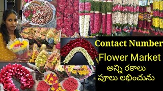 Jambagh Moamjahi Flower Market Telugu Padma MakaJambagh Road Garlands MarketAll Types Of Garlands [upl. by Gnof]