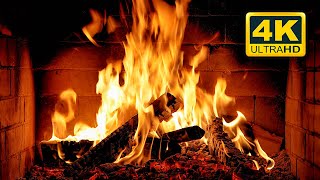 🔥 Cozy Fireplace 4K 12 HOURS Fireplace with Crackling Fire Sounds Crackling Fireplace 4K [upl. by Keelby768]