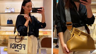 MUSTSEE FENDI Luxury Shopping Vlog 2022 😮 ft Harrods London amp Dubai Mall [upl. by Hun752]