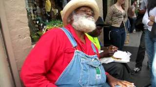 Grandpa Elliot Sings quotStand by Me in the French Quarter [upl. by Arakahs]