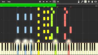 Piano Four Hands  A Diabelli  Op 149 Nº13 Synthesia Tutorial [upl. by Ronoel709]