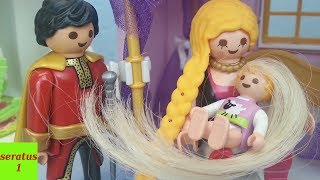 Rapunzel bekommt ein Baby Playmobil Film seratus1 Geburt [upl. by Asil]