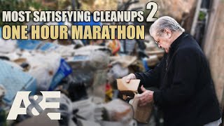 Hoarders Most Satisfying Cleanups Pt 2 OneHour Compilation  AampE [upl. by Nathalia143]