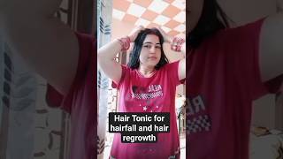 Hair tonic for hairfall and hair regrowthhairfallhairregrowth haircare haircaretips [upl. by Jennette16]