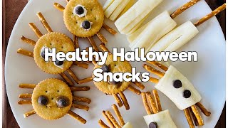 3 Healthy Halloween Snacks  Halloween Snack Ideas for Kids [upl. by Michaelina]