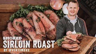 How to Smoke a Sirloin Roast [upl. by Ney875]