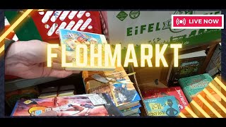 FLOHMARKT LIVE 45  Wider Erwarten tolle Schätze auf dem Kindertrödel ergattert [upl. by Ellertnom]