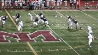 Mercer Island Football  Hook amp Ladder play to CENTER Alex Emanuels [upl. by Yecnahc738]