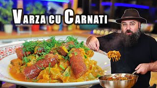 Varza Calita   Varza Murata   cu Carnati de Oaie Afumati si Slanina de Mangalita  Arvunescu [upl. by Daphna467]