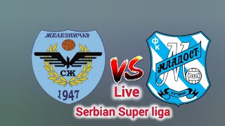 FK Zeleznicar Pancevo vs Mladost Lucani Serbian Super liga football live scores [upl. by Lleon592]