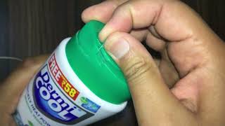 How To Open Seal Dermi Cool Talc Powder Best ice Powder foot summers in India cool Talc [upl. by Novyad]