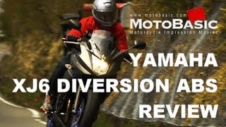 XJ6 ディバージョン ABS バイク試乗インプレ・レビュー YAMAHA XJ6 DIVERSION ABS 2013 REVIEW [upl. by Nabatse]