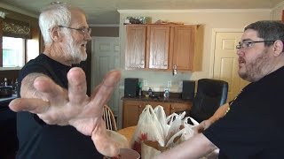 Angry Grandpa  Is On Helium  Destroys Microwave [upl. by Xuerd]