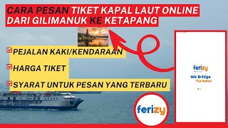 Cara Beli Tiket Kapal dari Gilimanuk ke Ketapang [upl. by Essex955]