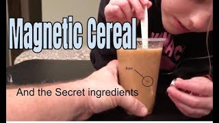 Magnetic Cereal Science Experiment  And the Secret ingredients [upl. by Charil316]