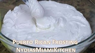 Puerto Rican Cake Frosting [upl. by Nasas521]