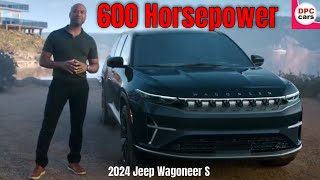 600 Horsepower 2024 Jeep Wagoneer S Electric SUV [upl. by Elisabeth249]