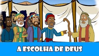 DESENHOS BÍBLICOS  A ESCOLHA DE DEUS [upl. by Egiap]