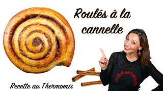 Roulés à la cannelle CINNAMON ROLLS recette au Thermomix [upl. by Haelam415]