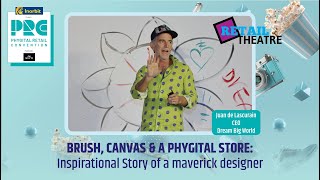 BRUSH CANVAS amp A PHYGITAL STORE Inspirational Story of a Maverick designer [upl. by Nnylatsirk]