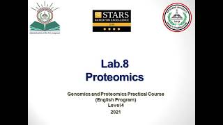 Genomics and Proteomics Practical Course Lab 8 [upl. by Naloc]