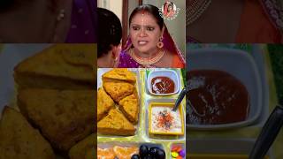 Rashi making Bread Pakoda 🍱🥪 shorts sathnibhanasathiya rashi [upl. by Saibot]