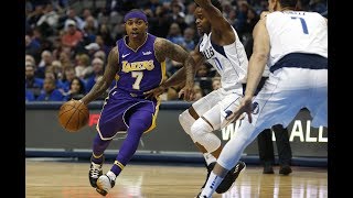 Isaiah Thomas Makes His Los Angeles Lakers Debut [upl. by Nunnery301]