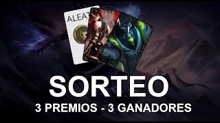 Sorteo de Skins por 500 Subs  League of Legends [upl. by Enaffit]