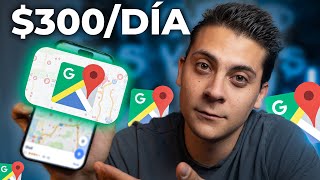 Como Ganar DINERO con GOOGLE MAPS 300 AL DIA [upl. by Enelloc479]