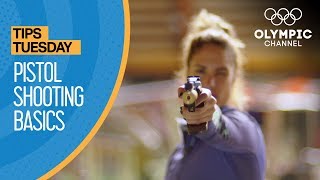 Learn the Basics of Pistol Shooting  Olympians Tips [upl. by Marcellus]