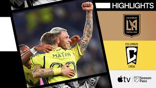 LAFC vs Columbus Crew  Statement Win Full Match Highlights  June 13 2024 [upl. by Merralee901]