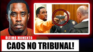 Diddy ATACA O Juiz No Tribunal [upl. by Yenahc]