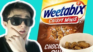 Weetabix Crispy Minis Chocolate Chip REVIEW [upl. by Pascoe554]