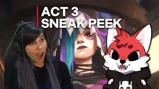 ARCANE SEASON 2  Act 3 Sneak Peek Trailer  EXPLOSIVE POTENTIAL REACTION [upl. by Syman950]