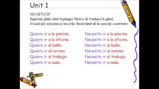 Curs Spaniola Lectia1 [upl. by Haliled]