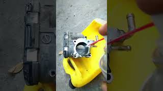 Throttle body cleaning automobile mechanic [upl. by Sidonnie]