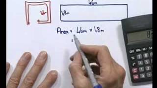 Grade 10  Maths Literacy  Lesson 17  Area  Part 2 of 4 [upl. by Liba555]