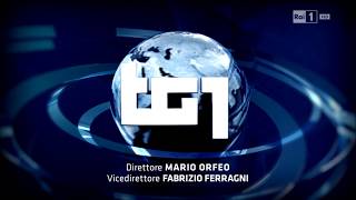 Sigla finale TG1 Rai 1 HD 2016 [upl. by Lavicrep152]