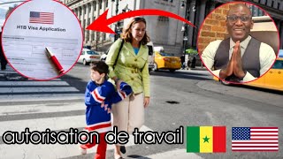 USA 🇱🇷 immigration autorisation de travail en wolof avec maître cire Camara newyork [upl. by Mills]