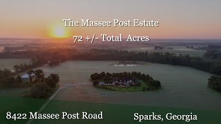 The Massee Post Estate  72 Acres with 6700 Sq Ft Luxury Home in Cook County Georgia [upl. by Eizdnil204]