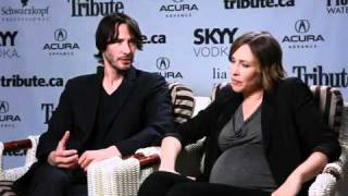 Keanu Reeves and Vera Farmiga Henrys Crime Interviewmp4 [upl. by Thessa]