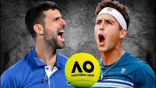 Novak Djokovic vs Tomas Martin Etcheverry  Australian Open 2024 [upl. by Armillas]