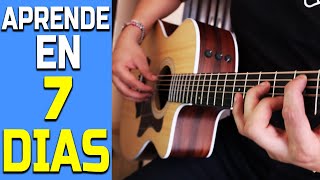 SI SIGUES ESTOS PASOS EN 7 DIAS ESTARAS TOCANDO GUITARRA [upl. by Ybreh]