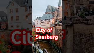 City of Saarburg saarland saarburg wasserfall travel reisen [upl. by Eycal70]