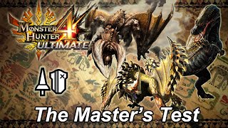 MH4U The Masters Test Lance  80050 [upl. by Ayian]