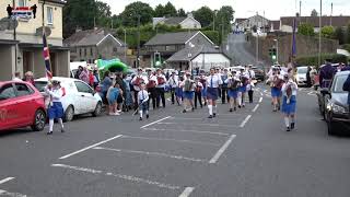 Bruces True Blues Accordion Band  Desertmartin Accordion amp Cranny Pipe Band Parade 2024 [upl. by Lapides]