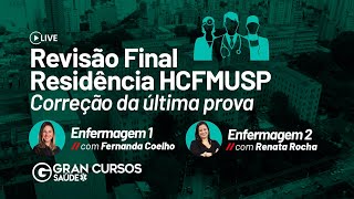 Revisão Final Residência HCFMUSP  Correção da última prova [upl. by Annaj]