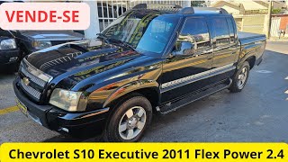 VENDESEChevrolet S10 Executive 2011 Flex Power completa 24wat 62 993419091s10piseiro [upl. by Kuo]