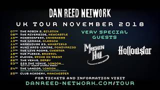 Dan Reed Network ORIGINS 2018 UK TOUR Teaser [upl. by Walters192]