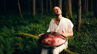 Serene Forest Meditation 1111 Hz  1 hour handpan music  Malte Marten [upl. by Aliber]